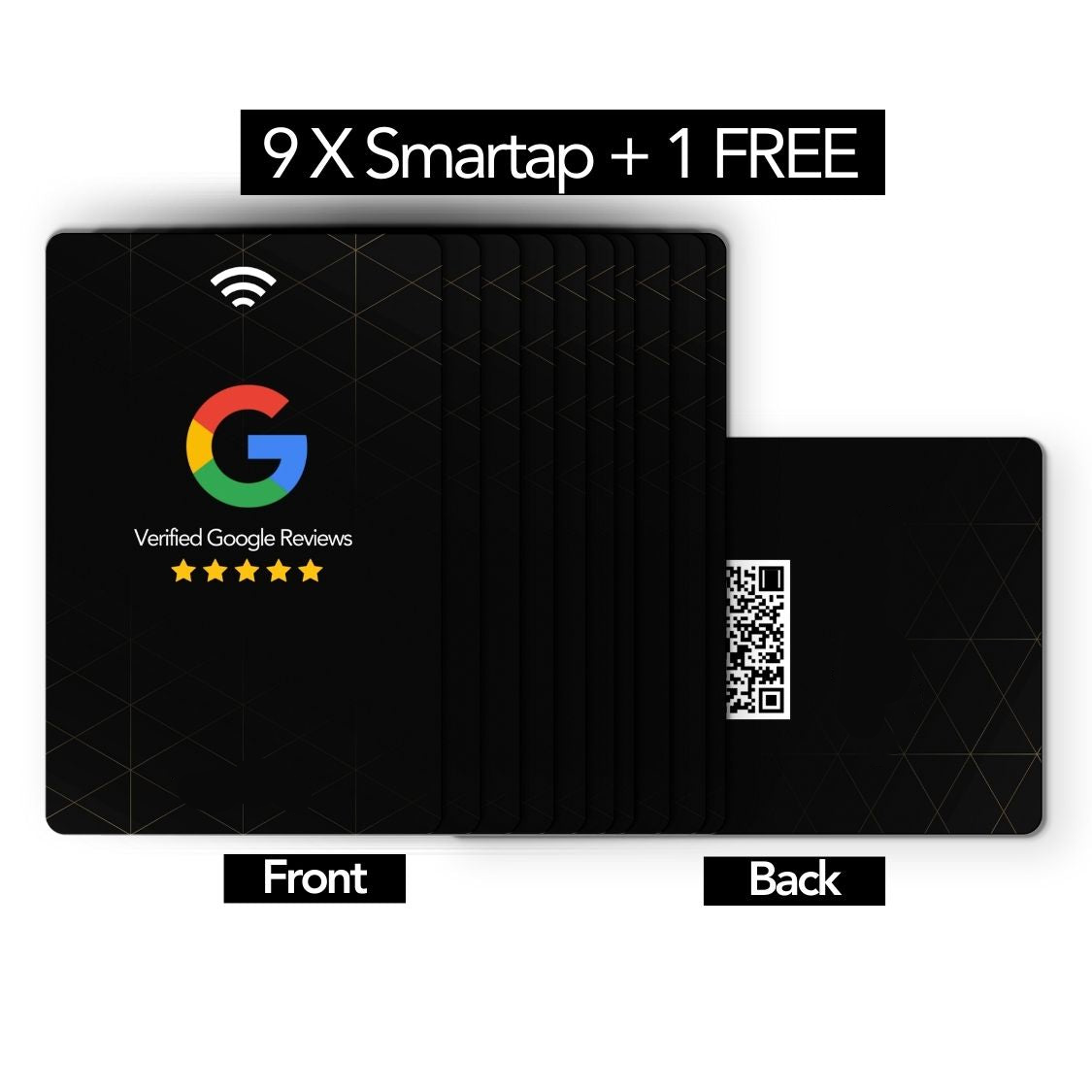 Smart Google Reviews - Black