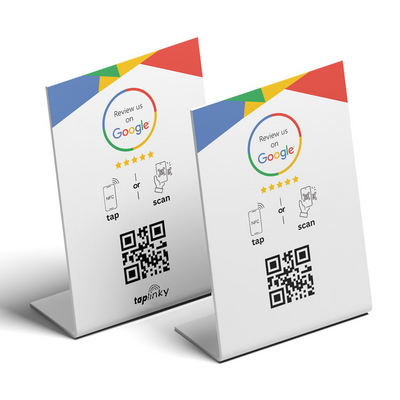 Smart Google Reviews Stand